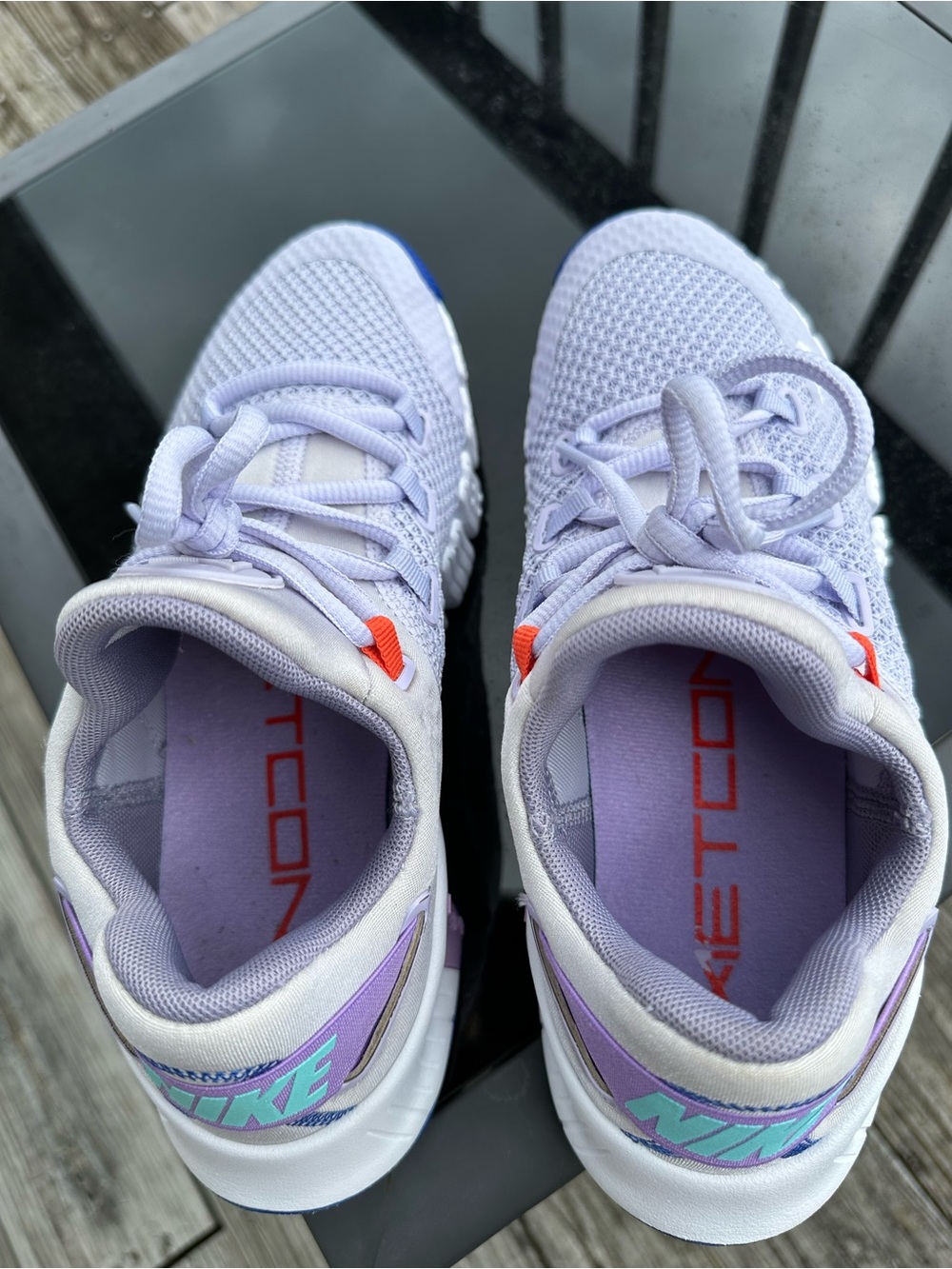 Nike Free Metcon 4, Women’s Lightweight Running Shoes - Lavender Size 8 - Picture 4 of 7